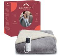 Dreamland – Couverture chauffante Pyjama Days polaire et velours 160 x 120 cm