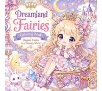 Dreamland Fairies - Dream Fairies Coloring Book: Cute Fantasy Fairies, Magical Creatures, Dream Worlds, Stars, Moonlight & Whimsical Adventures