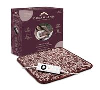 Dreamland Revive Me Coussin chauffant à motifs, chauffage rapide, température réglable en 3 heures, arrêt automatique de sécurité, lavable en machine, idéal pour le ventre, le dos, le cou, les