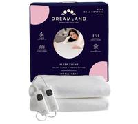 DREAMLAND Sleep Tight Deluxe Chauffe-Matelas en Polaire pour lit Double 160 x 150 cm