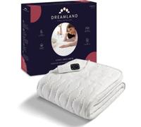 Dreamland Surmatelas chauffant Cosy Dreamer Coton 150 x 80 cm 150 W Blanc