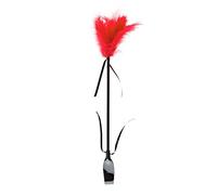 Dreamlove Secret Play Fusta & Plume Noir et Rouge - Lot de 5