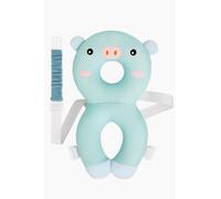 DreamNest -Bleu Azur - Coussin Anti-Chute Bébé - Pillow en Polyester, Taille Compacte, Respirant et Hypoallergénique, Idéal pour Premiers Pas, 45.72 cm x 5 cm