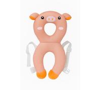 DreamNest - Orange - Coussin Anti-Chute Bébé - Pillow en Polyester, Taille Compacte, Respirant et Hypoallergénique, Idéal pour Premiers Pas, 45.72 cm x 5 cm