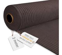 DreamRoots Tissu Velours Côtelé de 380 g/m² 140 cm de large - Rouleau Tissu Velours Ameublement Roasted Cocoa 2M