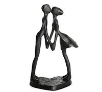 DreamsEden Anniversaire, Cadeau de Mariage pour Elle/Femme - Sculpture Moderne en Fer de 15,2 cm, décoration d'intérieur pour Table, étagère, Figurine Romantique en Forme de cœur pour Petite Amie,