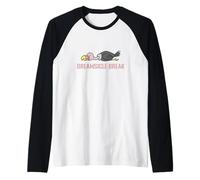 Dreamsicle Break Chemise de Nuit Pyjama Vêtements de Nuit Manche Raglan