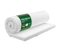 DREAMSTAR Easy Dream - Surmatelas avec noyau en mousse froide - Avec degré de dureté 3 (H3) 80-100 kg - Certifié Öko-Tex - 5 cm de haut - 140 x 200 cm