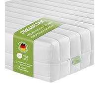 DREAMSTAR Easy Flex - Matelas ergonomique en mousse froide à 7 zones - Certifié Öko-Tex - Degré de dureté 3 et 4 - Matelas enroulable 21 cm - 90 x 200 cm