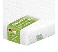 DREAMSTAR Easy Flex - Surmatelas ergonomique avec noyau en mousse froide - Avec degré de dureté 3 et 4 - Certifié Oeko-Tex - 10 cm de haut - 90 x 200 cm