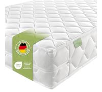DREAMSTAR Ergo Flex XXL Duo 90x190cm | Matelas ergonomique en mousse froide 7 zones | Certifié Öko-TEX® | H2 & H3 | Hypoallergénique & Antibactérien | 22 cm de haut | 90 x 190 cm