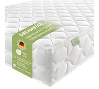 DREAMSTAR Ergo Flex XXL Duo 90x200cm | Matelas ergonomique en mousse froide 7 zones | Certifié Öko-TEX® | H2 & H3 | Hypoallergénique & Antibactérien | 22 cm de haut | 90 x 200 cm