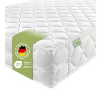 DREAMSTAR Ergo Flex XXL Duo Matelas ergonomique en mousse froide 7 zones I 22 cm de haut I Certifié Oeko-Tex I Degré de fermeté 3 et 4 I 160 x 200 cm