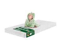 DREAMSTAR Ergo Kids Junior Matelas pour bébé et enfant | Certifié Öko-TEX | Housse douce pour la peau amovible et lavable à 60 °C | 80 x 160 cm