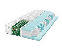 DREAMSTAR Matelas Ergo Flex Duo 7 zones 17 cm Certifié Oeko-Tex D2 0-80 kg D3 80-100 kg 120 x 200 cm