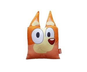 dreamtex Coussin rempli en Forme de Bingo Bluey - Coussin pour Enfants pour Chambre, Salon et Salle de Jeux - Oreiller Doux et Confortable pour Tout-Petits