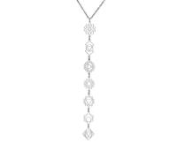 Dreamtimes Collier 7 chakras pour femme en acier inoxydable avec pendentif de guérison spirituelle pour la méditation et le yoga pour Noël, Medium, Acier inoxydable, Pas de gemme