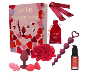 Dreamtoys Amour - coffret cadeau d’entraînement anal (rouge)