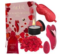 Dreamtoys Amour - set de vibromasseur pour culotte (rouge)