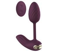Dreamtoys Essentials - œuf vibrant flexible à porter (violet)