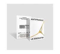 DREAMUS LE SSERAFIM ANTIFRAGILE 2nd Mini Album Weverse Album Platform Version Card holder+Photocard+QR card+User guide+Tracking Seaeld