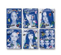 DREAMUS NewJeans New Jeans Album Bluebook Version CD + Mini Poster sur Pack + Carnet de bord + Livre Pin-up + Livre manuel de téléphone + Carte d'identité + Pack d'autocollants + Carte photo + Suivi