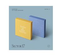 Dreamus SEVENTEEN - SECTOR 17 (4th Album Repackage) CD+Folded Poster (NEW BEGINNING ver.), 152 x 152 x 15.5 mm, (PLD0164)