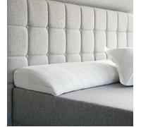 Dreamway - Coussin cale Dos Pupitre Latex - 90 cm - Traversin latex - Confort ferme - Housse 100% coton