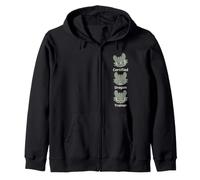 DreamWorks Dragons A Little Feisty Toothless Front & Back Sweat à Capuche
