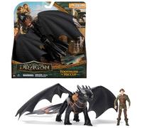 Spin Master – Pack Dragon et Viking – Krokmou 25 cm – Dragons Movie