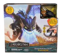 DreamWorks Dragons - Figurine Dragon Krokmou Plasma Blast 38 Cm - Figurine Articulée Interactive Krokmou - Cadeau Enfant - Jouet Enfant 4 Ans Et + Inspiré Du Film How To Train Your Dragon