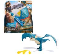 Dreamworks Dragons - How To Train Your Dragon - Figurine À Fonctions Tempête 25 Cm - Figurine Articulée Qui Crache Du Feu - 3 Projectiles Inclus - Mouvements Réalistes - Jouet Enfant 4 Ans Et +