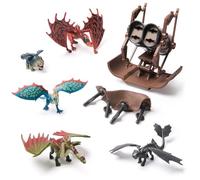 Spin Master – Coffret mini-figurines DreamWorks Dragons – Catapulte & lance-filet Harold – Jouet 4+