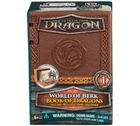 DreamWorks Dragons, How to train Your Dragon, Le monde de Beurk : le Livre des Dragons, Dragon et carte à collectionner avec support d'exposition, à partir de 4 ans (les styles peuvent varier)