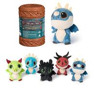 DreamWorks Dragons How to Train Your Dragon, mini peluche surprise, peluche dragon de 7,5 cm, jouets mystère, jouets pour garçons à partir de 4 ans (les styles peuvent varier)