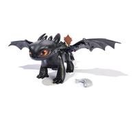 DreamWorks Dragons - How To Train Your Dragon - Mon Dragon Interactif Krokmou - Figurine Interactive Qui Réagit Au Toucher Avec 60 Effets Sonores - Mouvements Réalistes - Jouet Enfant 4 Ans Et +
