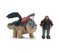 Dreamworks Dragons - How To Train Your Dragon - Pack Dragon + Viking Varek & Gro