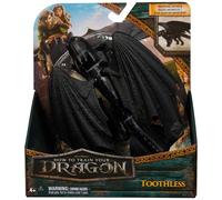 DreamWorks Dragons, How to train Your Dragon, Toothless, Figurine dragon articulée de 23 cm, jouets pour enfants à partir de 4 ans