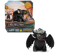 Dreamworks Dragons - Mini Dragon Interactif Krokmou - Figurine Articulée Interactive Krokmou Avec 25 Effets Sonores - Cadeau Enfant - Jouet Enfant 4 Ans Et + Inspiré Du Film How To Train Your Dragon