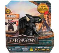 DreamWorks Dragons - Mini Dragon Interactif Krokmou - Figurine Articulée Interactive Krokmou Avec 25 Effets Sonores - Cadeau Enfant - Jouet Enfant 4 Ans Et + Inspiré Du Film How To Train Your Dragon