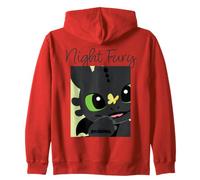 DreamWorks Dragons Night Fury Toothless Butterfly Sweat à Capuche