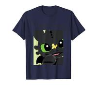DreamWorks Dragons Night Fury Toothless Butterfly T-Shirt