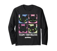 DreamWorks Dragons Team Toothless Expressions Manche Longue