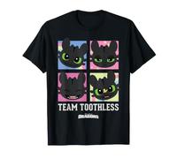DreamWorks Dragons Team Toothless Expressions T-Shirt