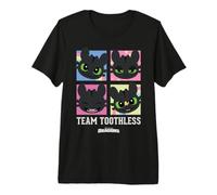 DreamWorks Dragons Team Toothless Expressions T-Shirt Haut de Gamme
