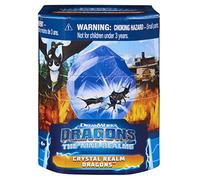Dreamworks Dragons The Nine, Crystal Realm, Mini-Figurine de Dragon mystère de 2,5 cm, Jouets pour Enfants à partir de 4 Ans, 6064912, Multicolore