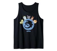 DreamWorks Dragons Tiny Adventures Circle Emblem Débardeur
