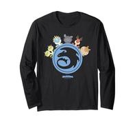 DreamWorks Dragons Tiny Adventures Circle Emblem Manche Longue