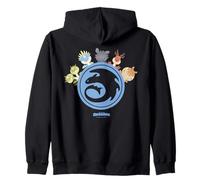 DreamWorks Dragons Tiny Adventures Circle Emblem Sweat à Capuche