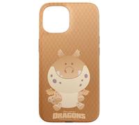DreamWorks Dragons Tiny Adventures Meatlug Coque pour iPhone 15